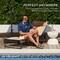 Best Choice Products Patio Chaise Lounge Chair, Outdoor Portable Adjustable Pool Recliner w/ Pillow